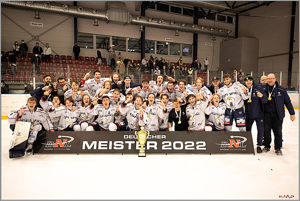 U20-DNL Meisterschaftsfinale;  Koelner Junghaie - Eisbaeren Juniors Berlin; Koeln, 27.03.2022